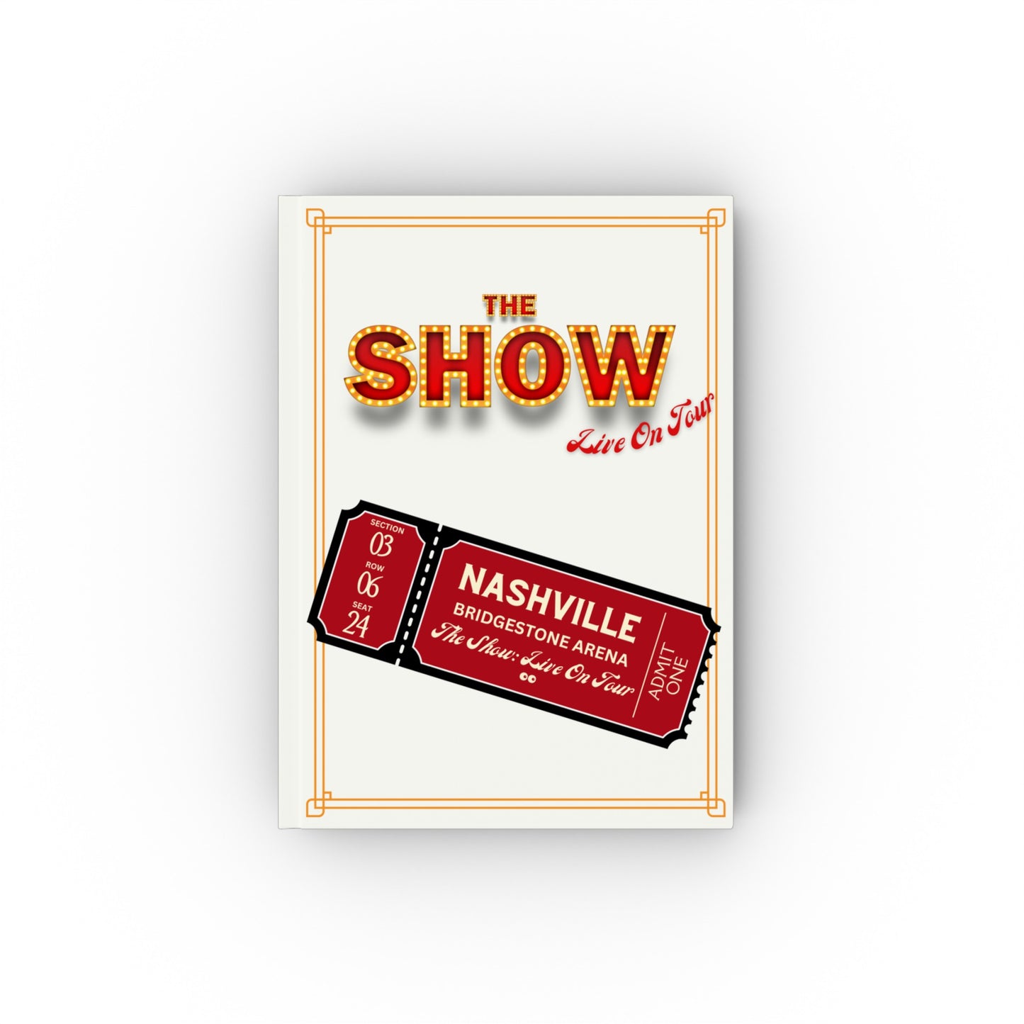 The Show Nashville Hard Backed Journal | Notebook