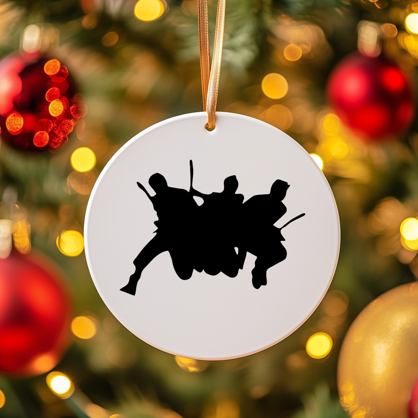 Team Busted Ceramic Ornament