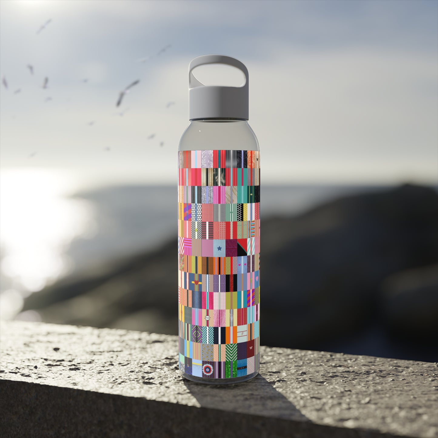 HSLOT 169 All Show Print Water Bottle