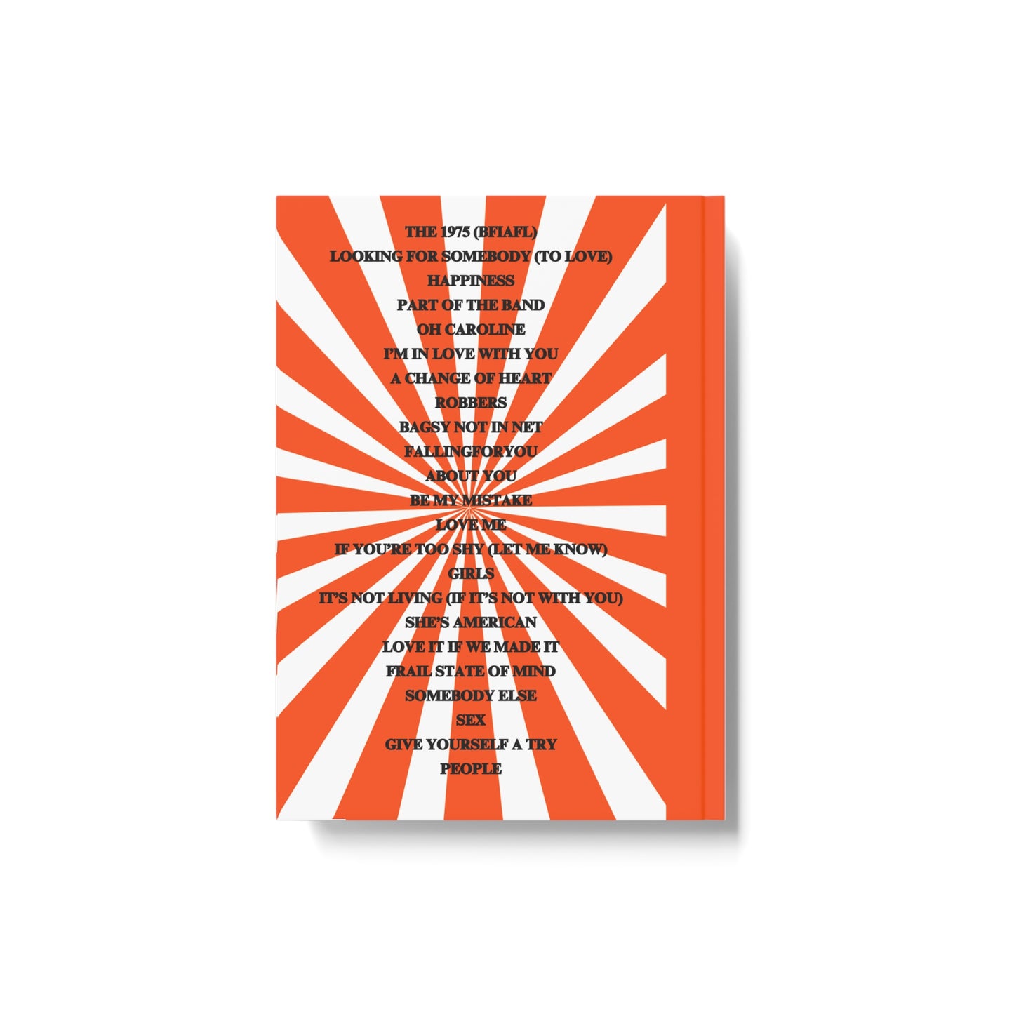 SATVB Fort Worth Setlist Hard Backed Journal | Notebook