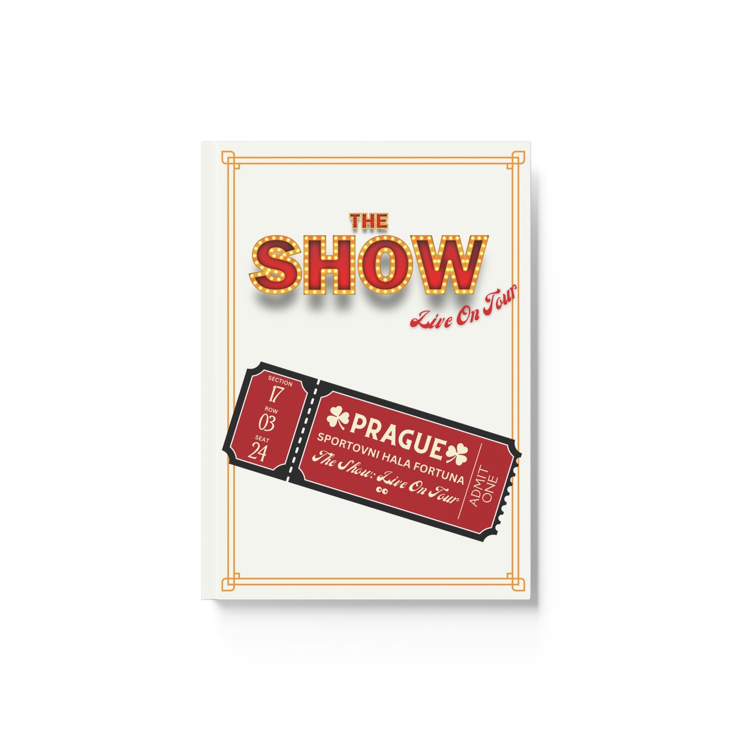The Show Prague Hard Backed Journal | Notebook