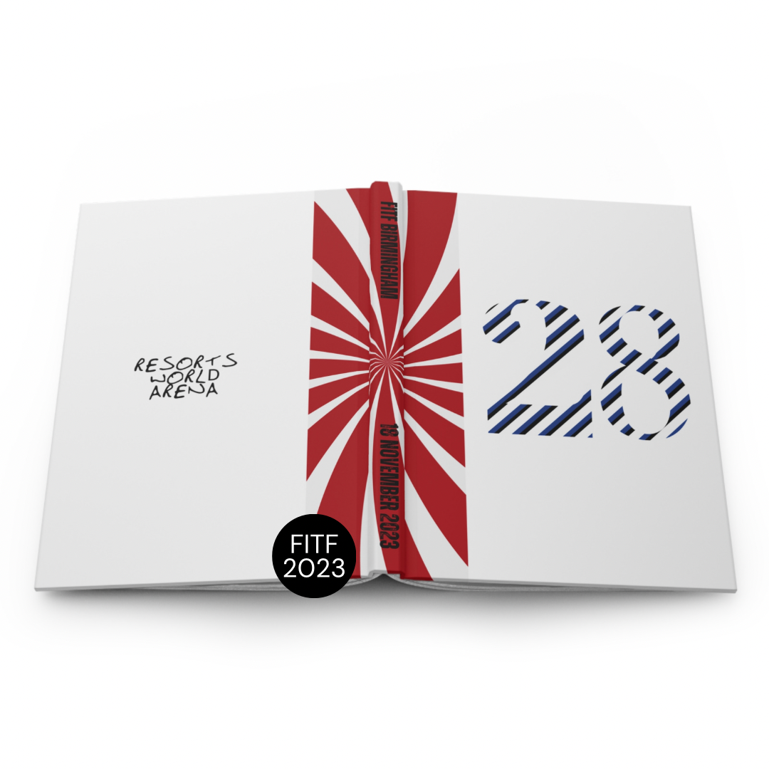 FITF World Tour ALL DATES Hard Backed Journal | Notebook - Choose Your Show!