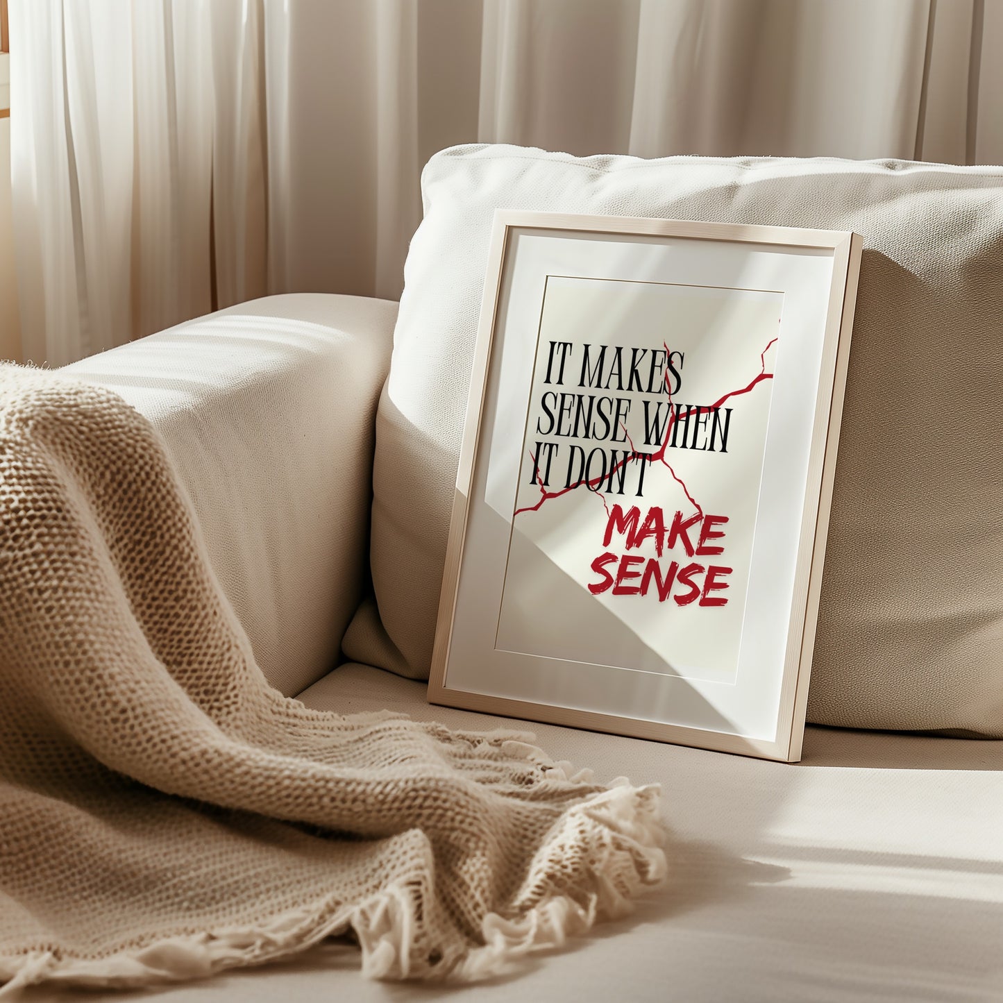 McFly Broken By You Lyric Print | 5 Sizes