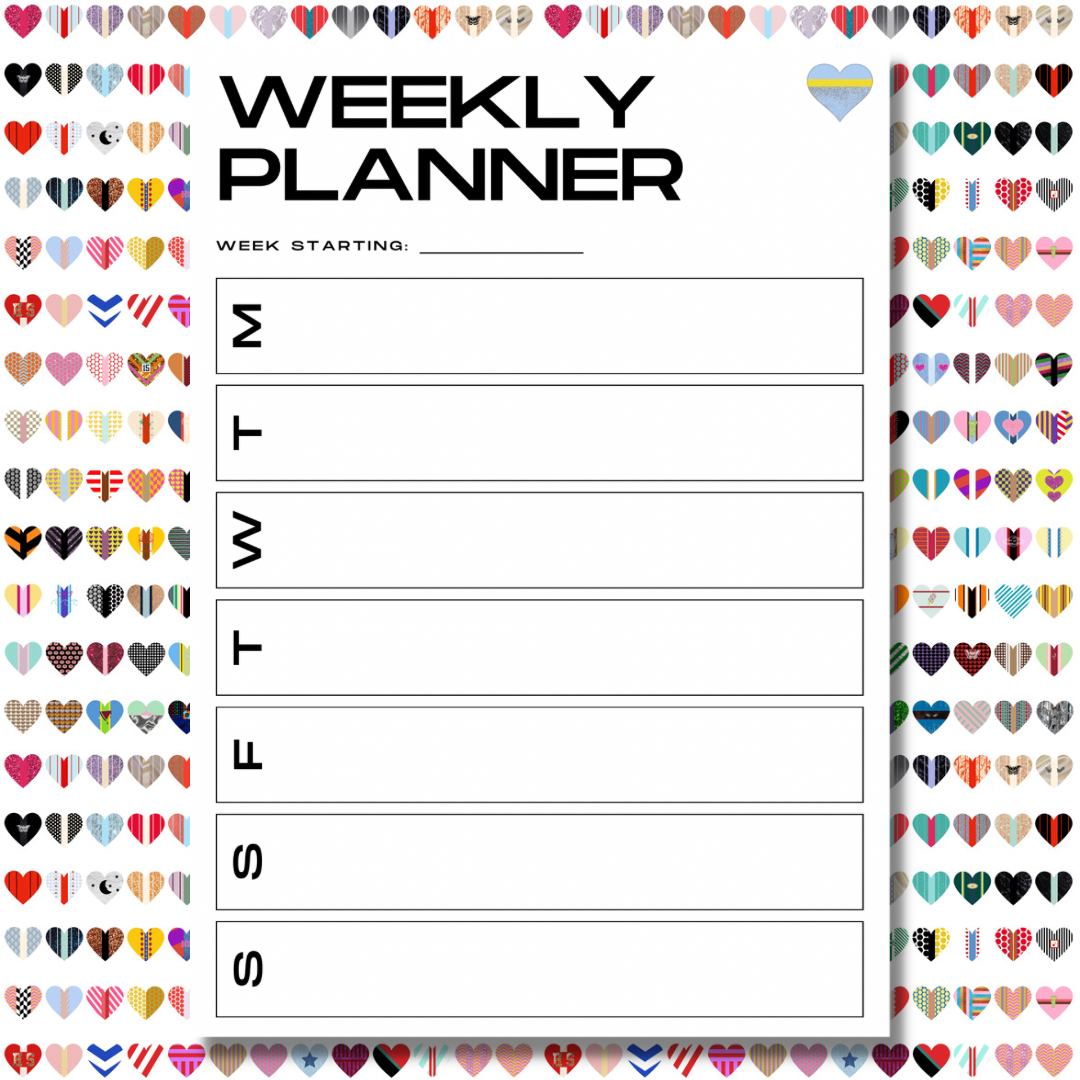**Digital Download** Custom HSLOT Inspired Planner Bundle