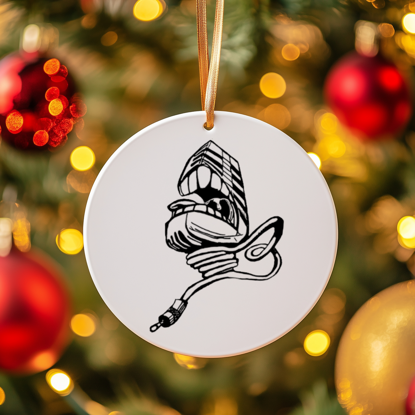 Team McFly Ceramic Ornament