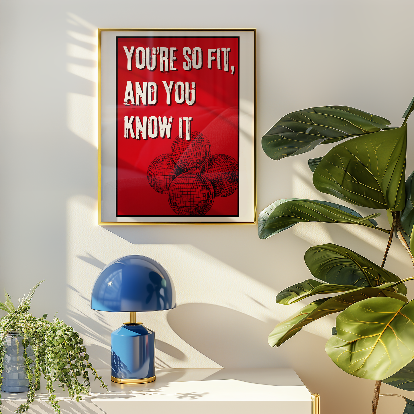 Busted You Said No Lyric Print | 5 Sizes