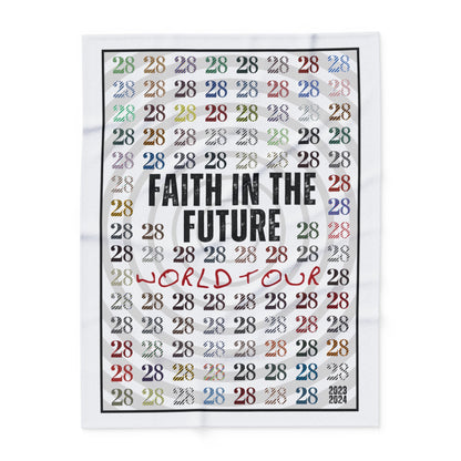 FITF 28 Fleece Blanket | Faith In The Future World Tour | 3 Sizes