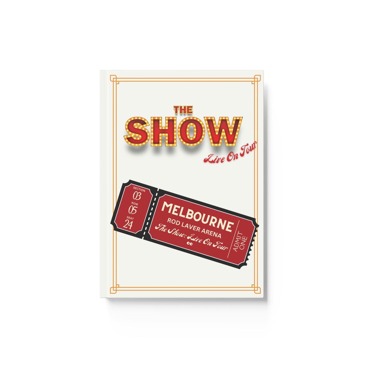 The Show Melbourne N1 Hard Backed Journal | Notebook