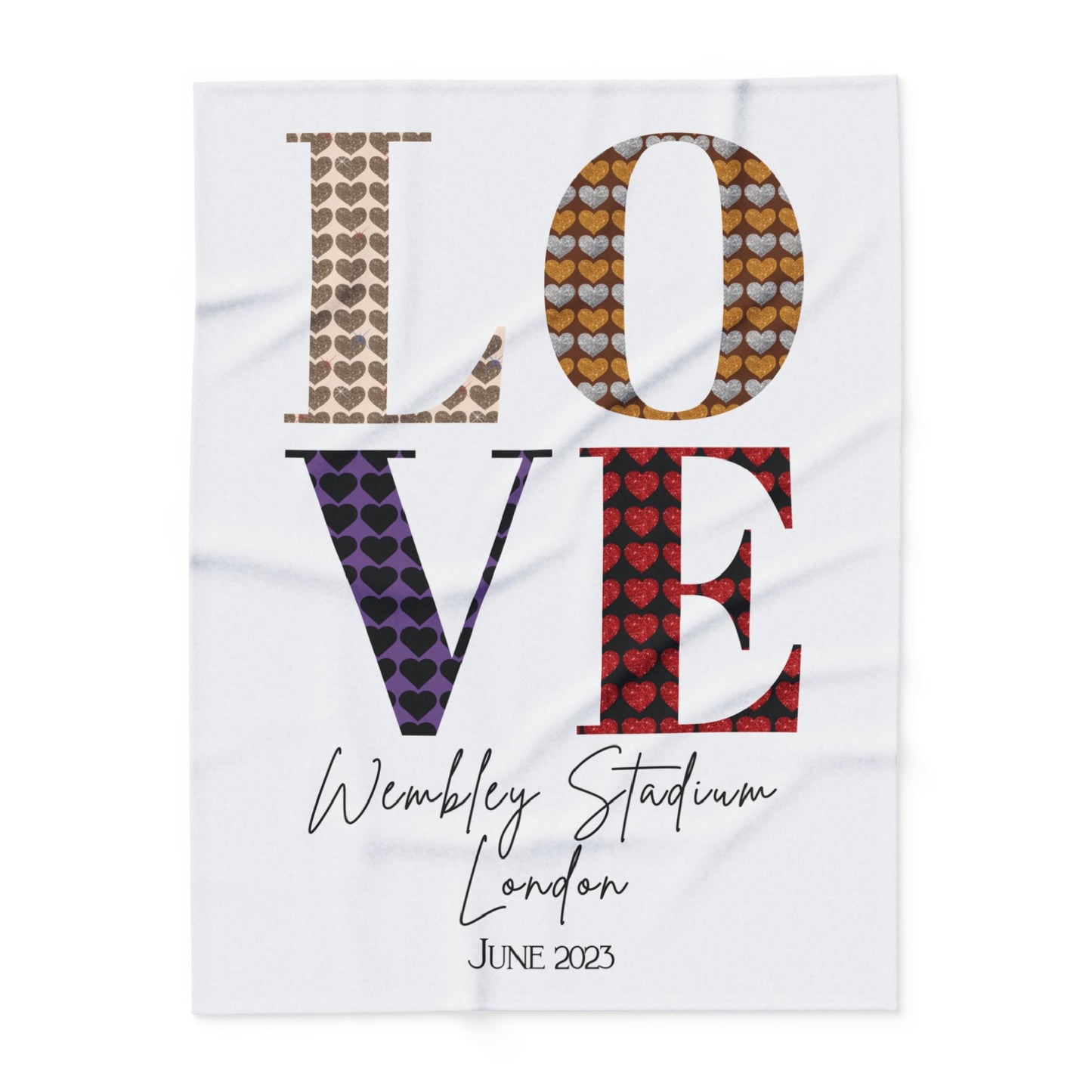 Love in London 2023 Fleece Blanket | HSLOT | 3 Sizes