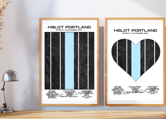 Love On Tour - HSLOT 2021 Portland Poster Print - 2 styles | 2 sizes