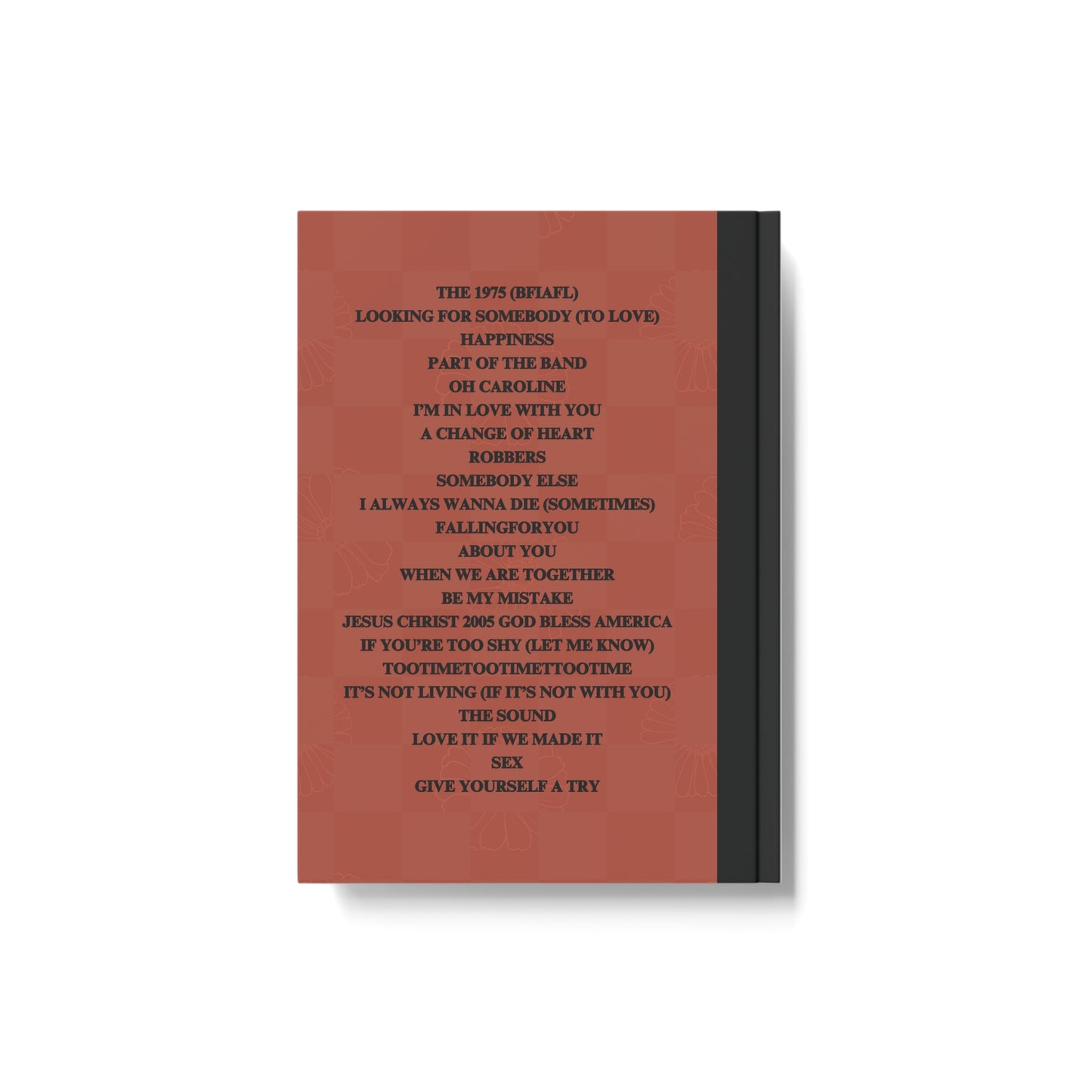 SATVB Milan Setlist Hard Backed Journal | Notebook