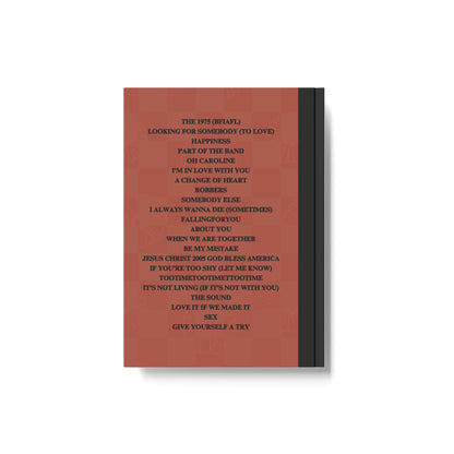 SATVB Milan Setlist Hard Backed Journal | Notebook