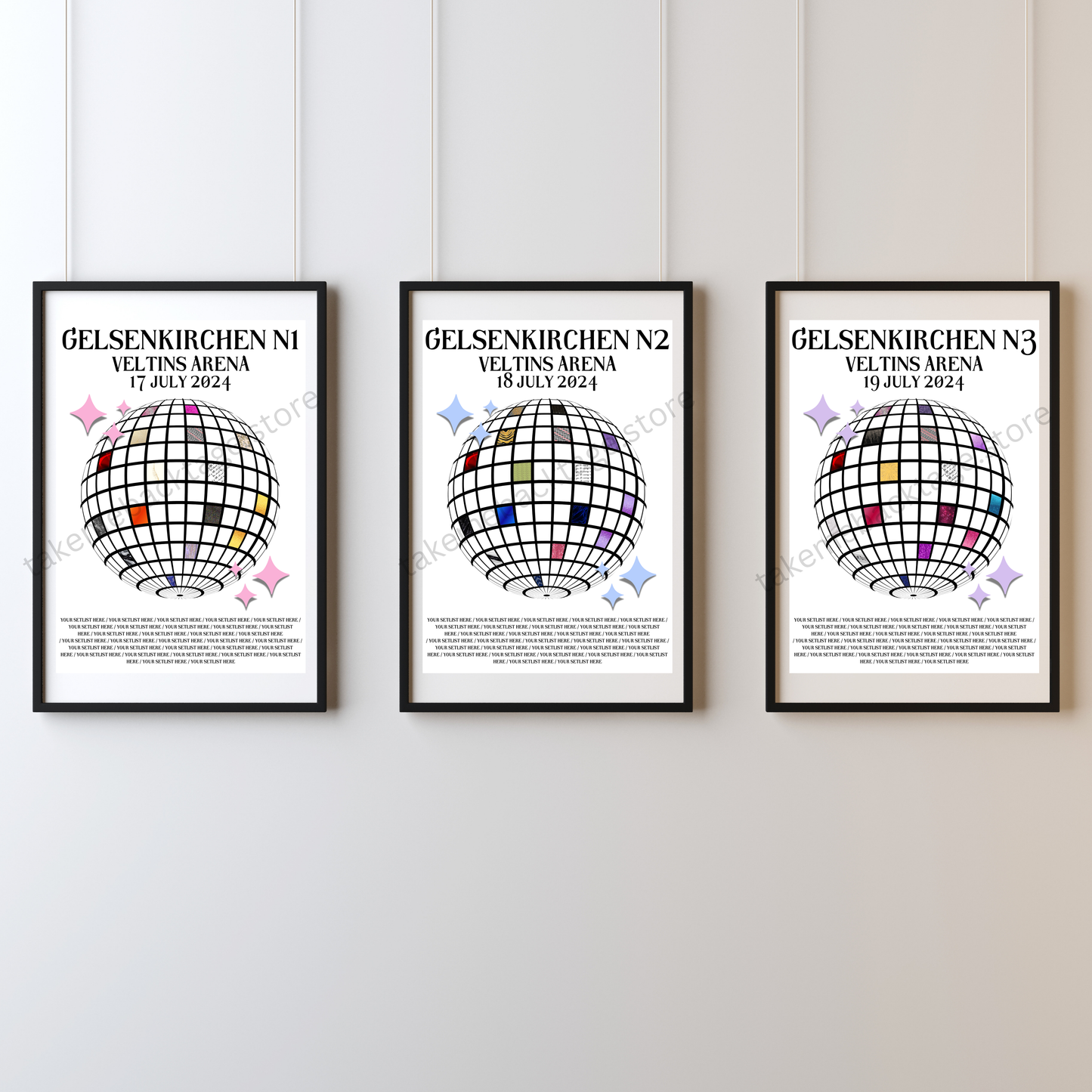 Eras Gelenskirchen Setlist Show Posters | Print | 3 Sizes