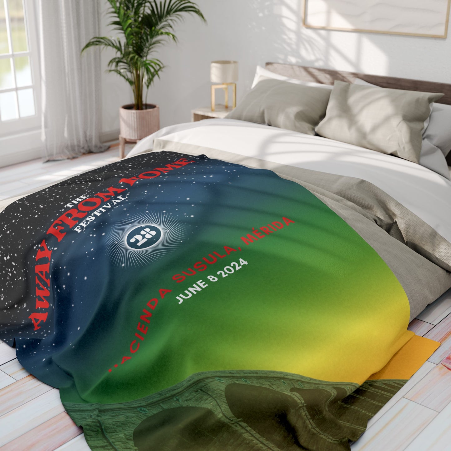 Away From Home Festival 2024 Fleece Blanket | AFHF | 3 sizes