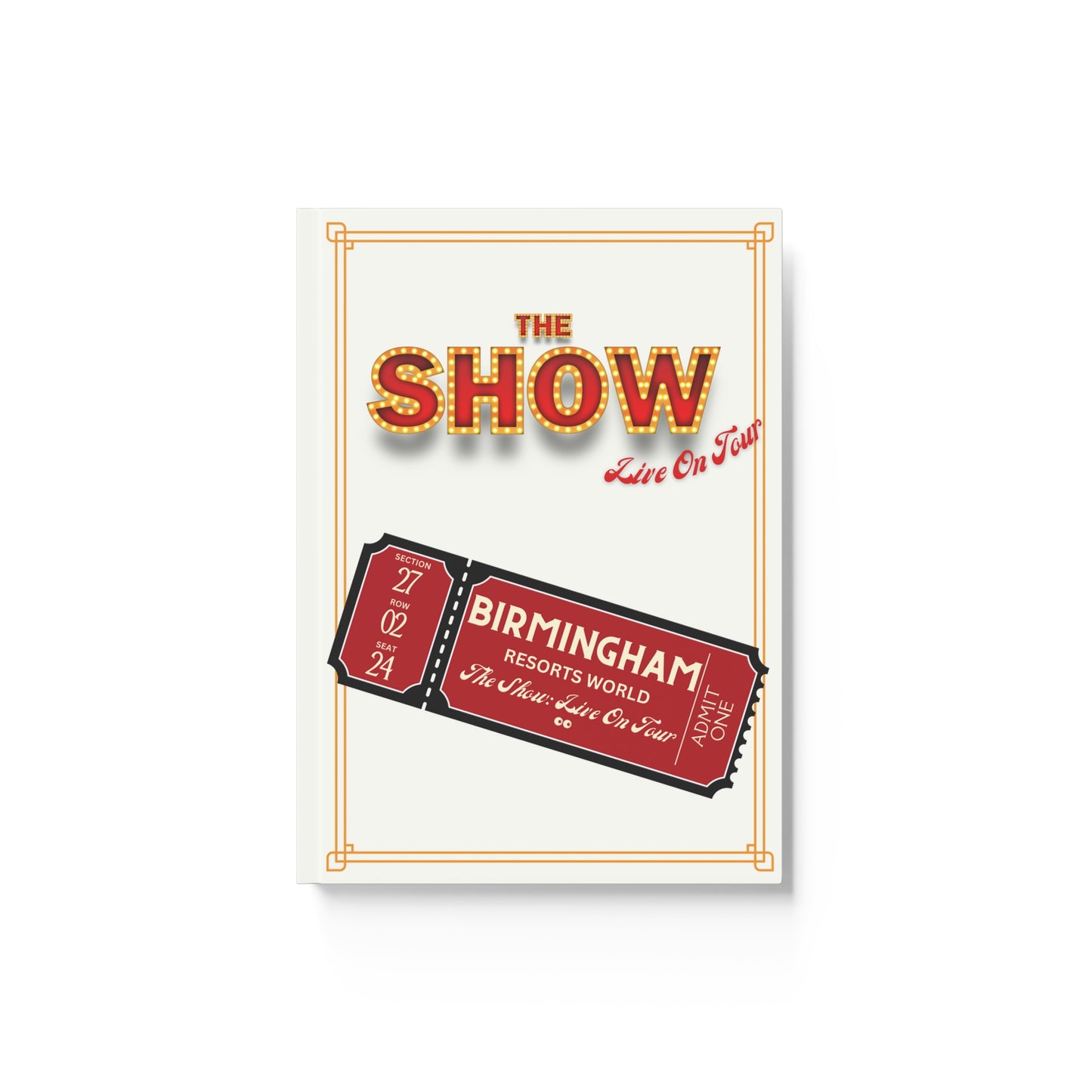 The Show Birmingham Hard Backed Journal | Notebook