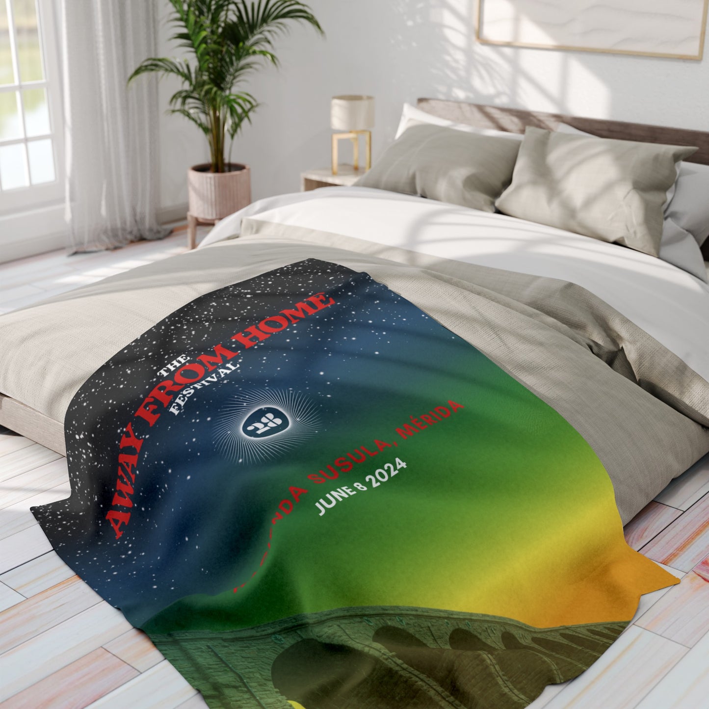 Away From Home Festival 2024 Fleece Blanket | AFHF | 3 sizes