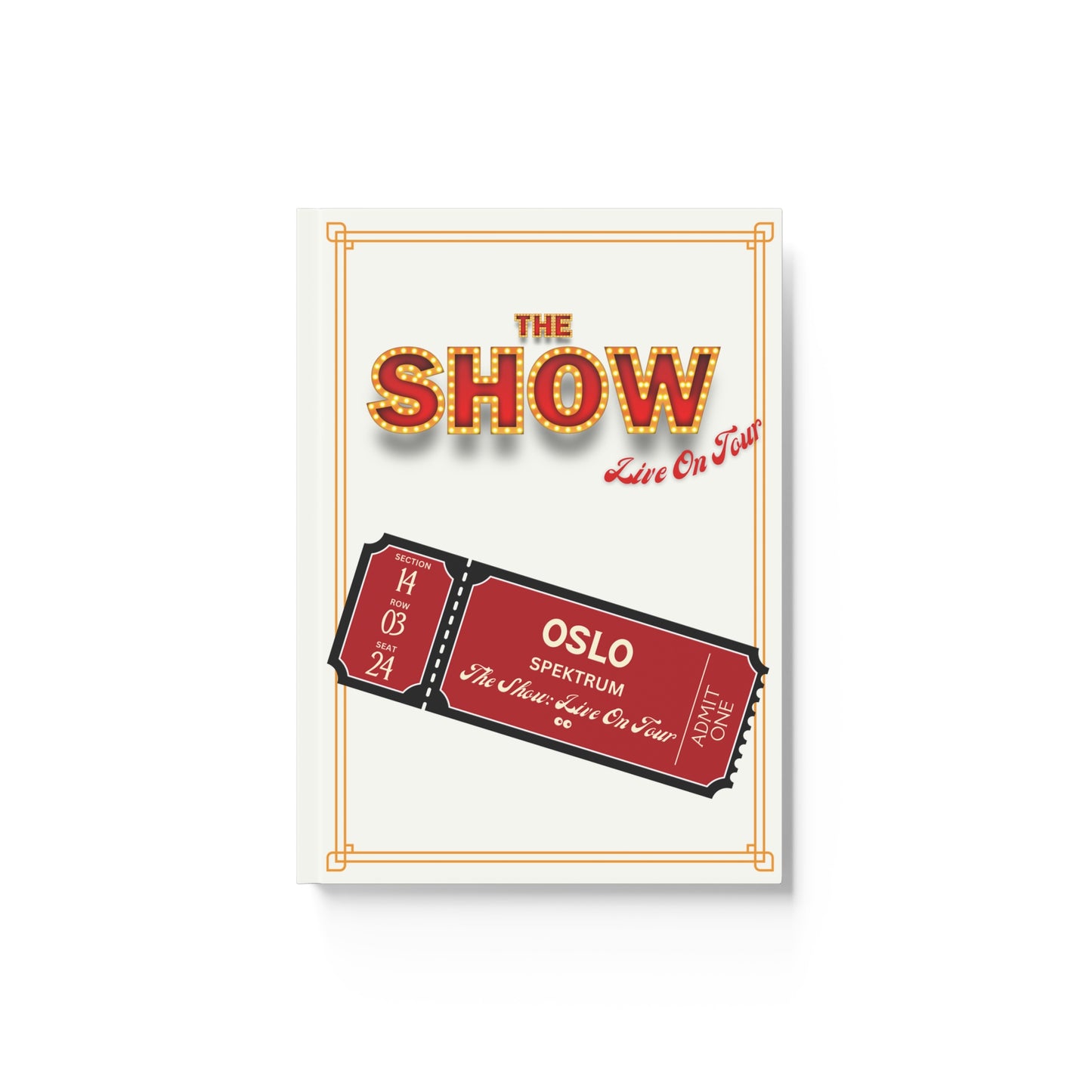 The Show Oslo Hard Backed Journal | Notebook