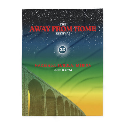 Away From Home Festival 2024 Fleece Blanket | AFHF | 3 sizes