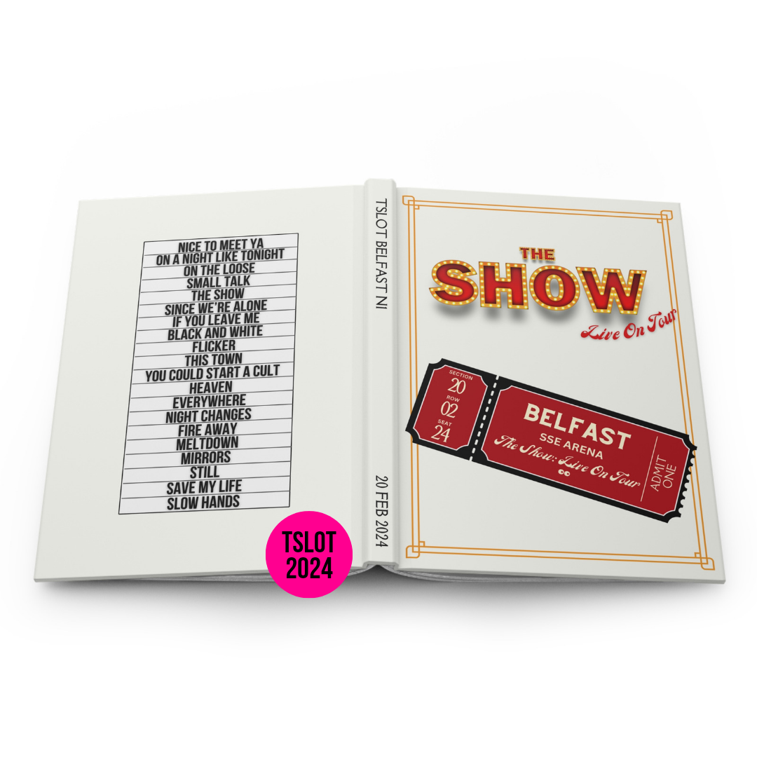 The Show Belfast Night 1 Hard Backed Journal | Notebook