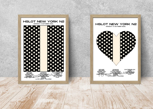 Love On Tour - HSLOT 2021 New York N2 Poster Print - 2 styles | 2 sizes