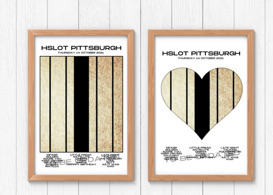 Love On Tour - HSLOT 2021 Pittsburgh Poster Print - 2 styles | 2 sizes