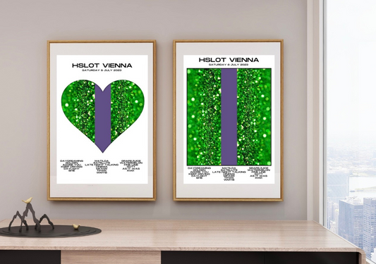 Love On Tour - HSLOT 2023 Vienna Show Poster Print - 2 styles | 3 sizes