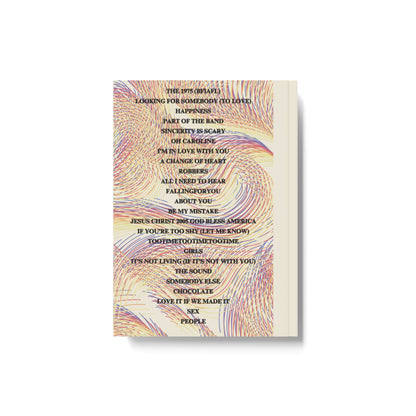 SATVB New York N2 Setlist Hard Backed Journal | Notebook