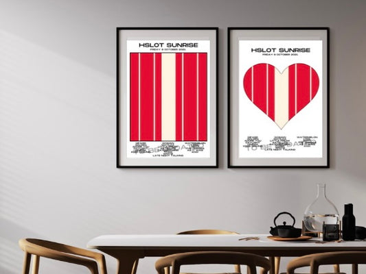 Love On Tour - HSLOT 2021 Sunrise Poster Print - 2 styles | 2 sizes