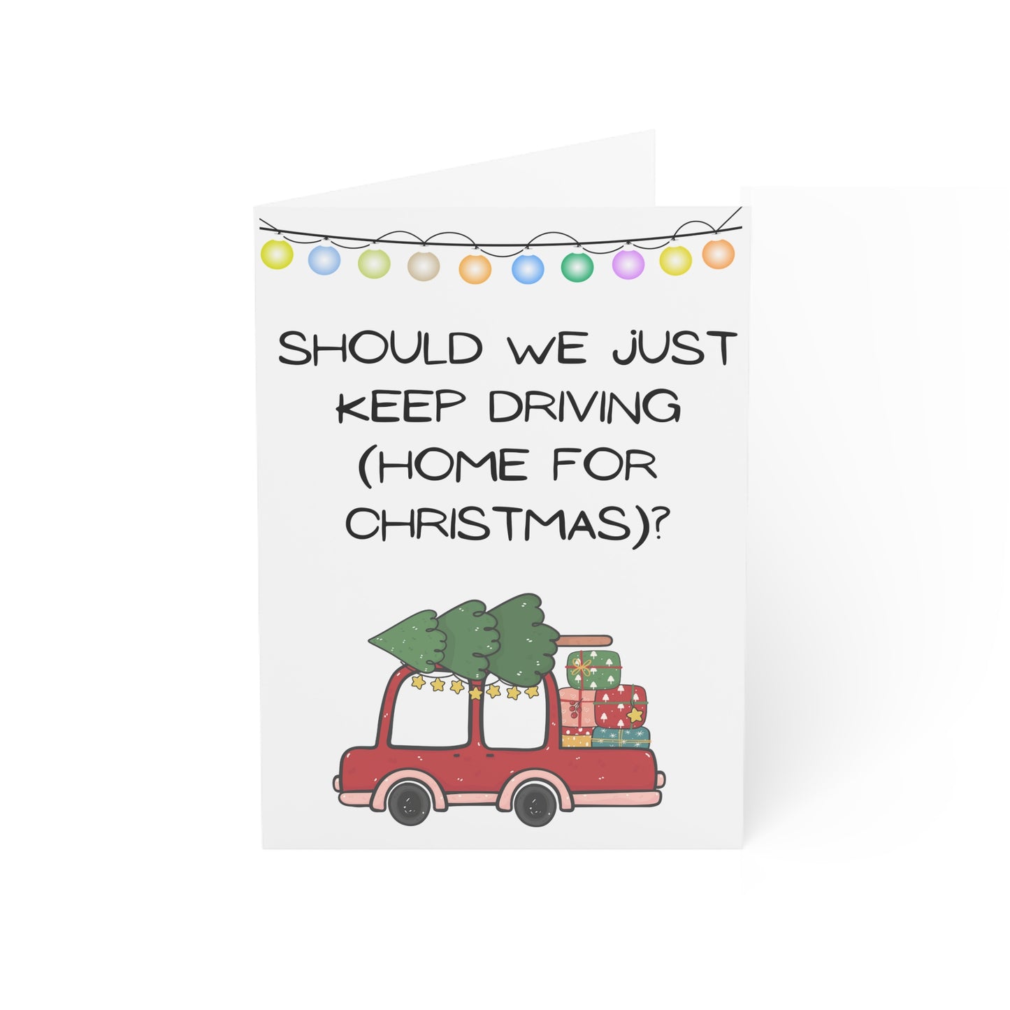 Harry inspired Christmas card - Keep Driving