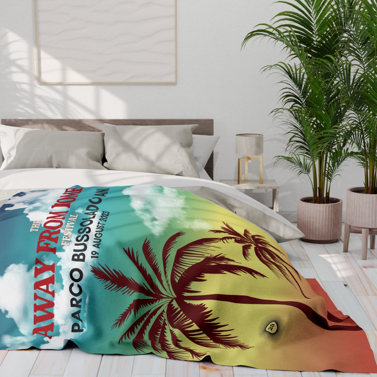 Away From Home Festival 2023 Fleece Blanket | AFHF | 3 Sizes