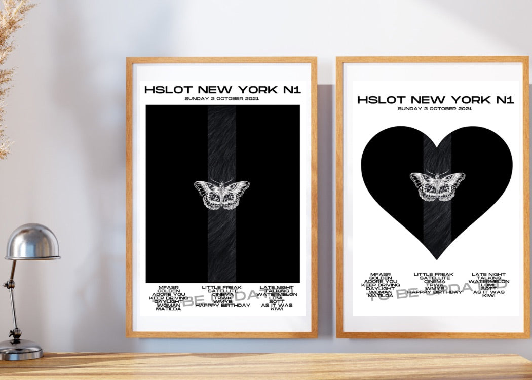 Love On Tour - HSLOT 2021 New York N1 Poster Print - 2 styles | 3 sizes