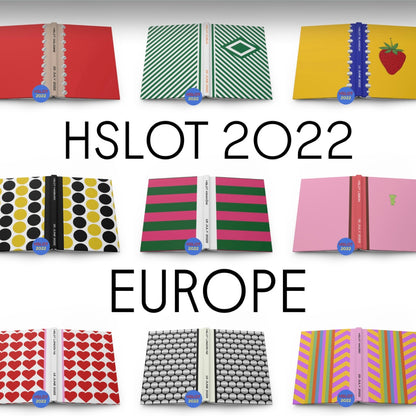 HSLOT 2022 Europe 5x7” Hard Backed Journal | Notebook | HSLOT