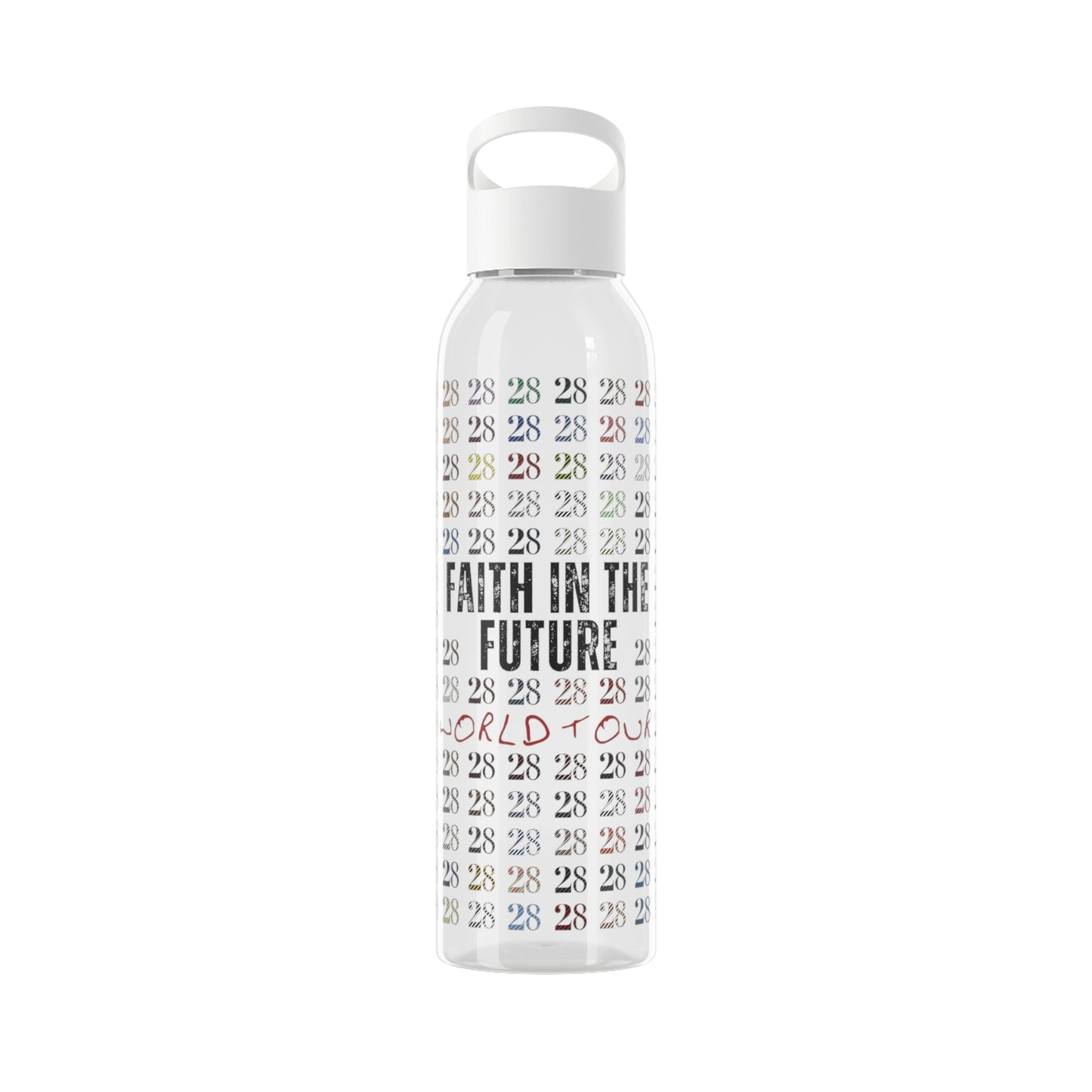 FITF 28 Water Bottle| Faith In The Future World Tour | 620ml | BPA Free