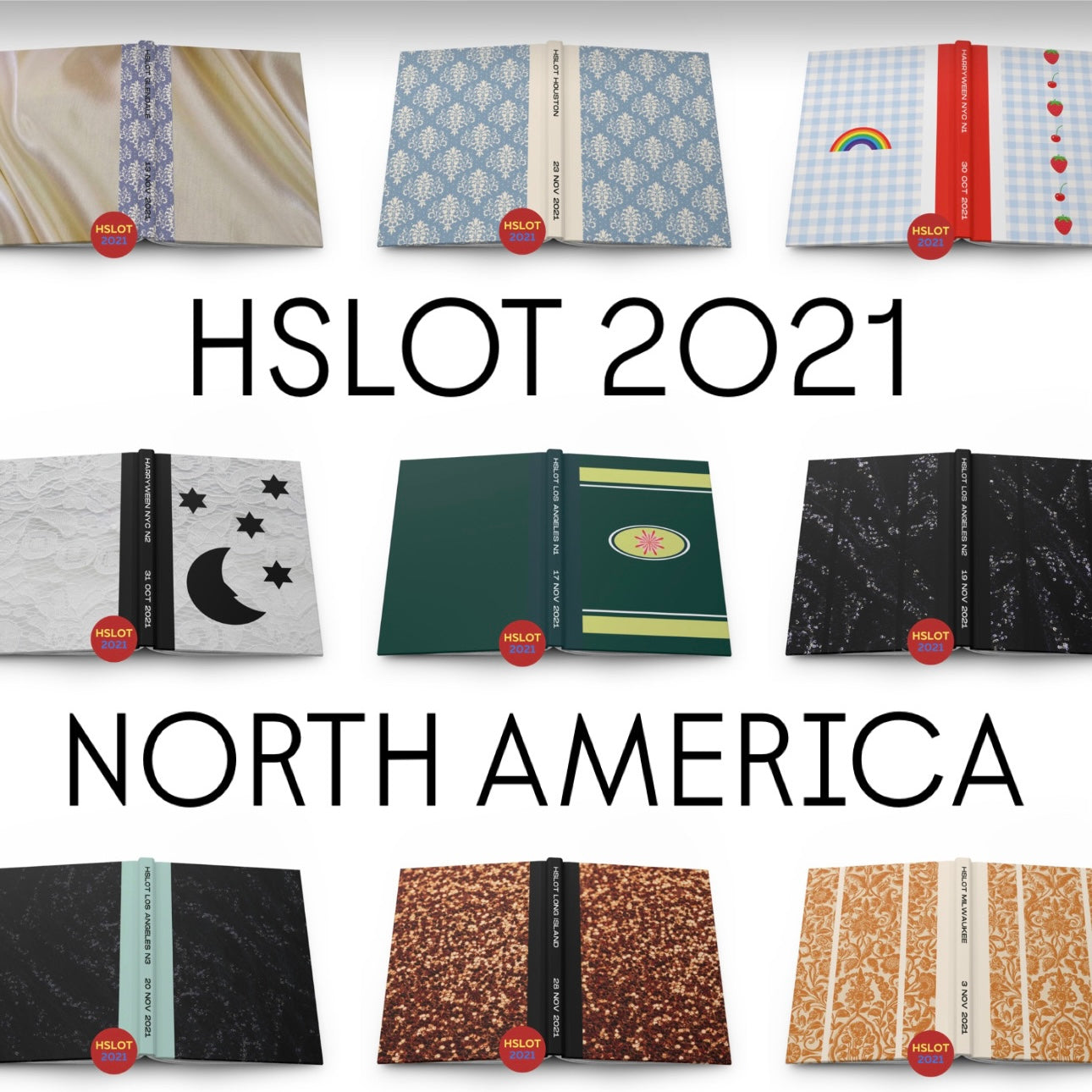 HSLOT 2021 North America 5x7” Hard Backed Journal | Notebook | HSLOT