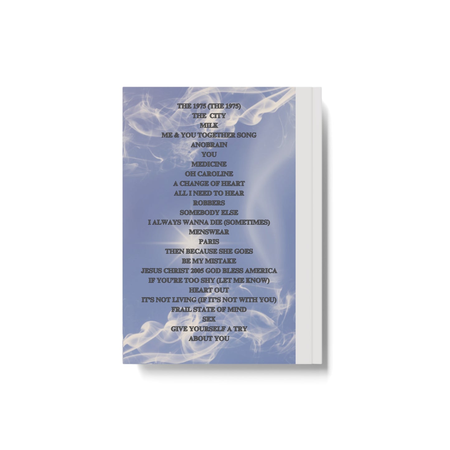 SATVB Amsterdam Night 2 Setlist Hard Backed Journal | Notebook