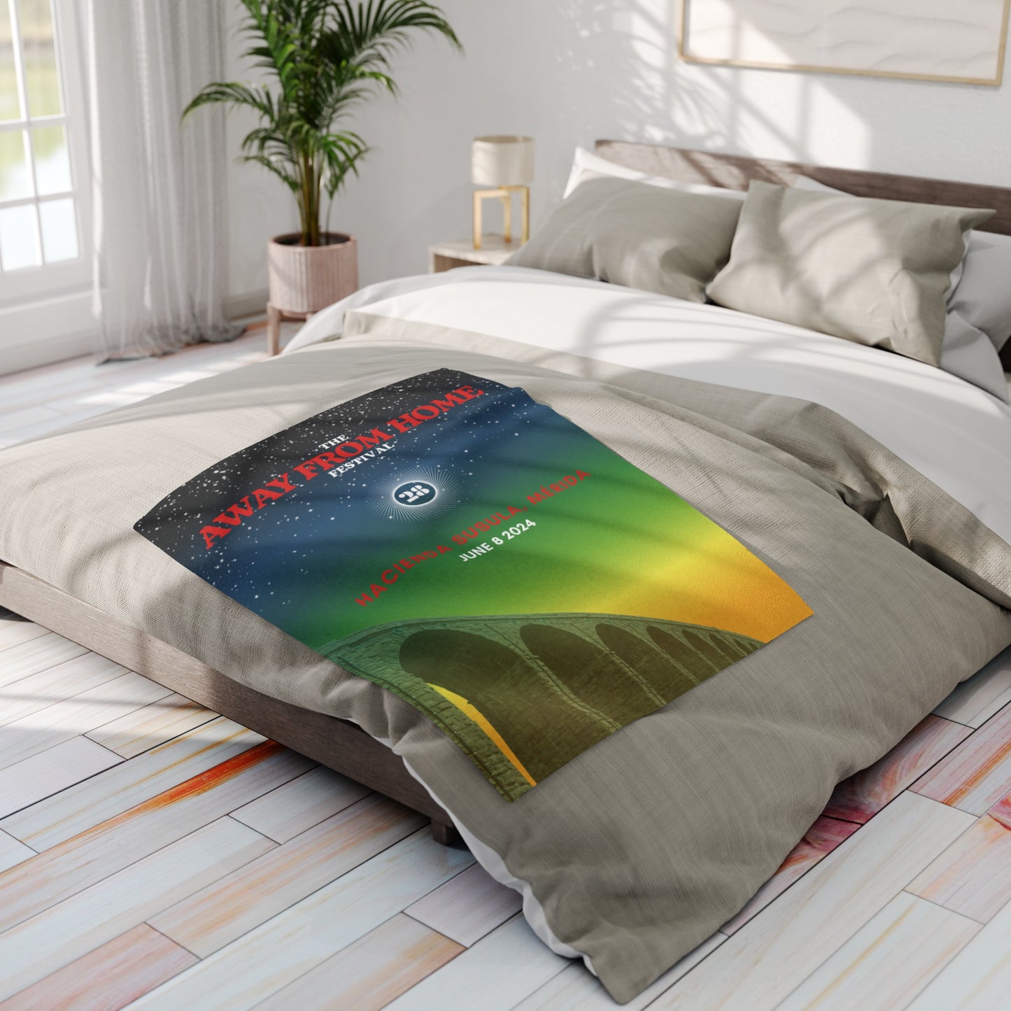 Away From Home Festival 2024 Fleece Blanket | AFHF | 3 sizes