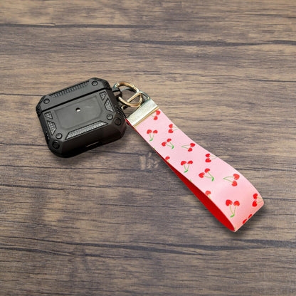 Faux Leather Wristlets | Keychain | Keyring | Wrist Lanyard