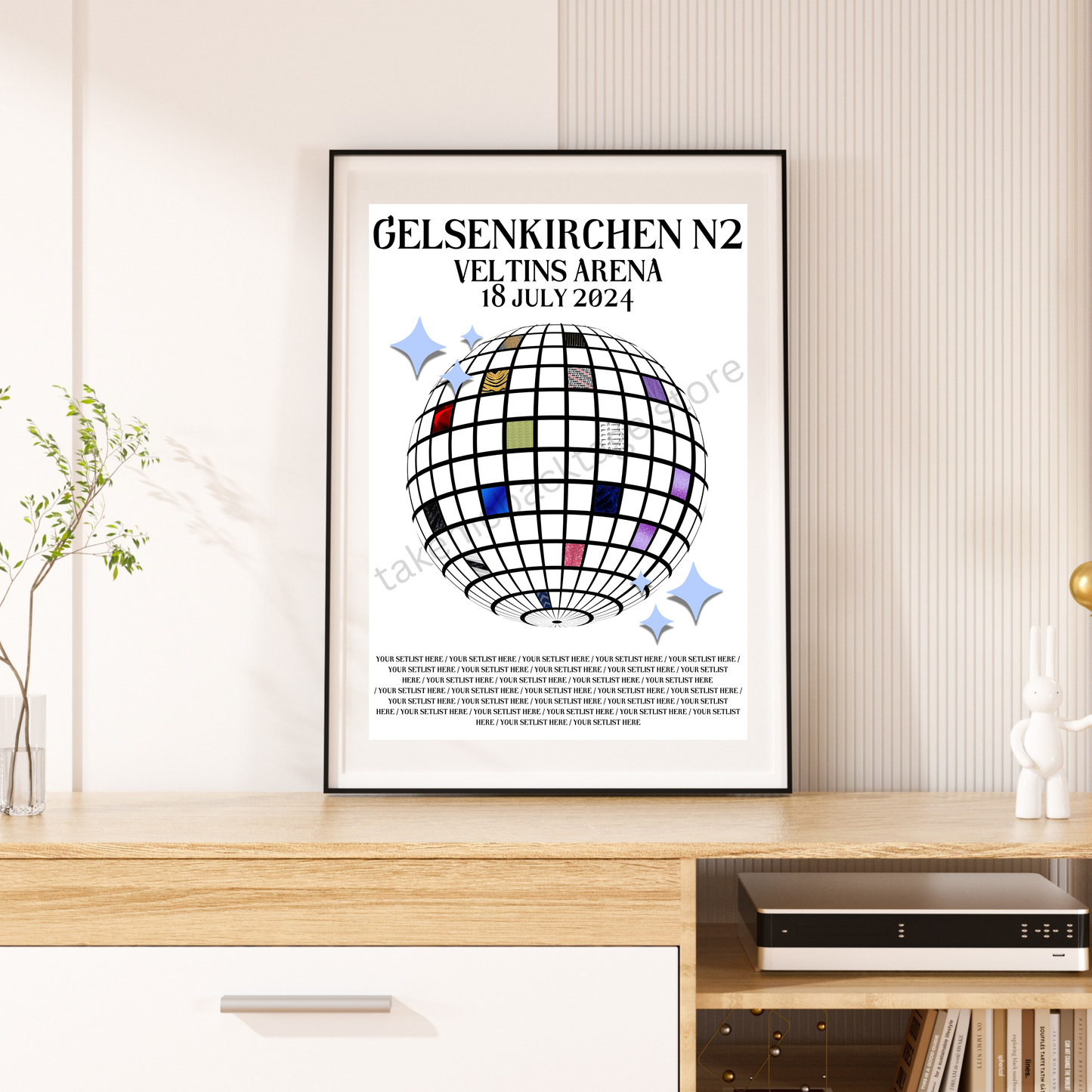 Eras Gelenskirchen Setlist Show Posters | Print | 3 Sizes