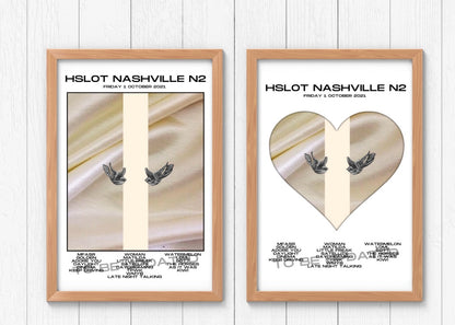 Love On Tour - HSLOT 2021 Nashville N2 Poster Print - 2 styles | 3 sizes