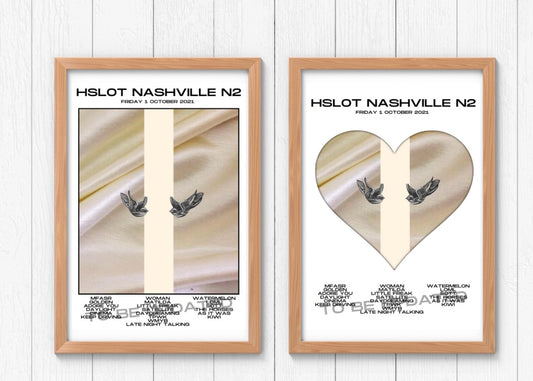 Love On Tour - HSLOT 2021 Nashville N2 Poster Print - 2 styles | 2 sizes