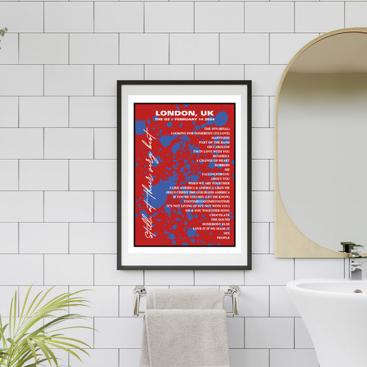 SATVB London, UK Night 3 Show Poster | Print