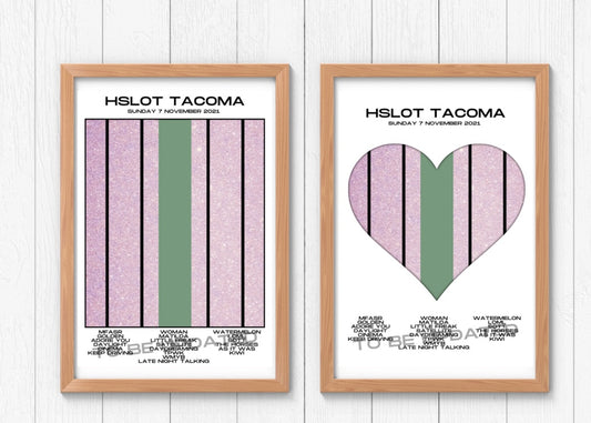 Love On Tour - HSLOT 2021 Tacoma Poster Print - 2 styles | 2 sizes