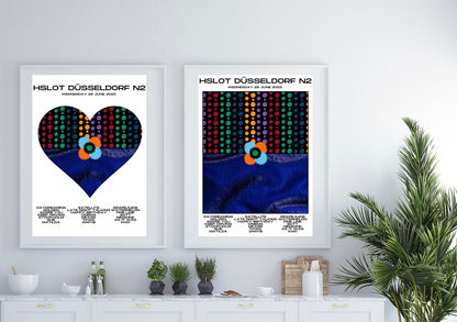 Love On Tour - HSLOT 2023 Düsseldorf N2 Show Poster Print - 2 styles | 3 sizes