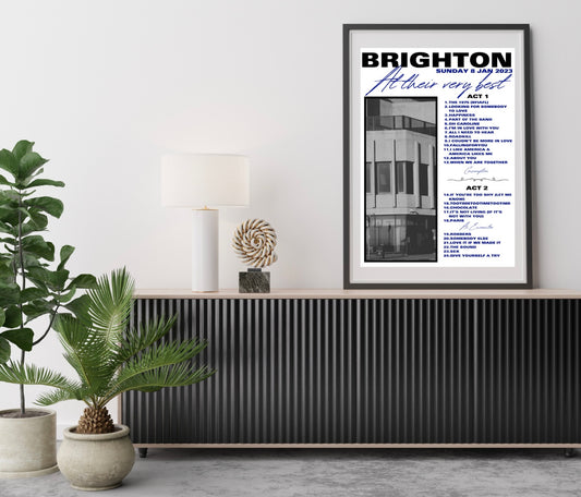 ATVB Tour Brighton Show Poster Print