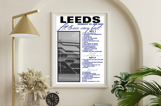 ATVB Tour Leeds Show Poster Print