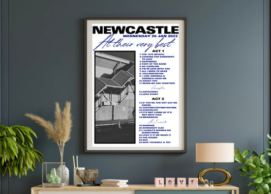 ATVB Tour Newcastle Show Poster Print