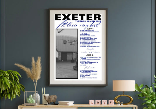 ATVB Tour Exeter Show Poster Print