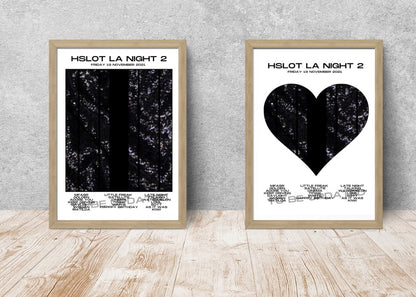 Love On Tour - HSLOT 2021 Los Angeles N2 Poster Print - 2 styles | 3 sizes