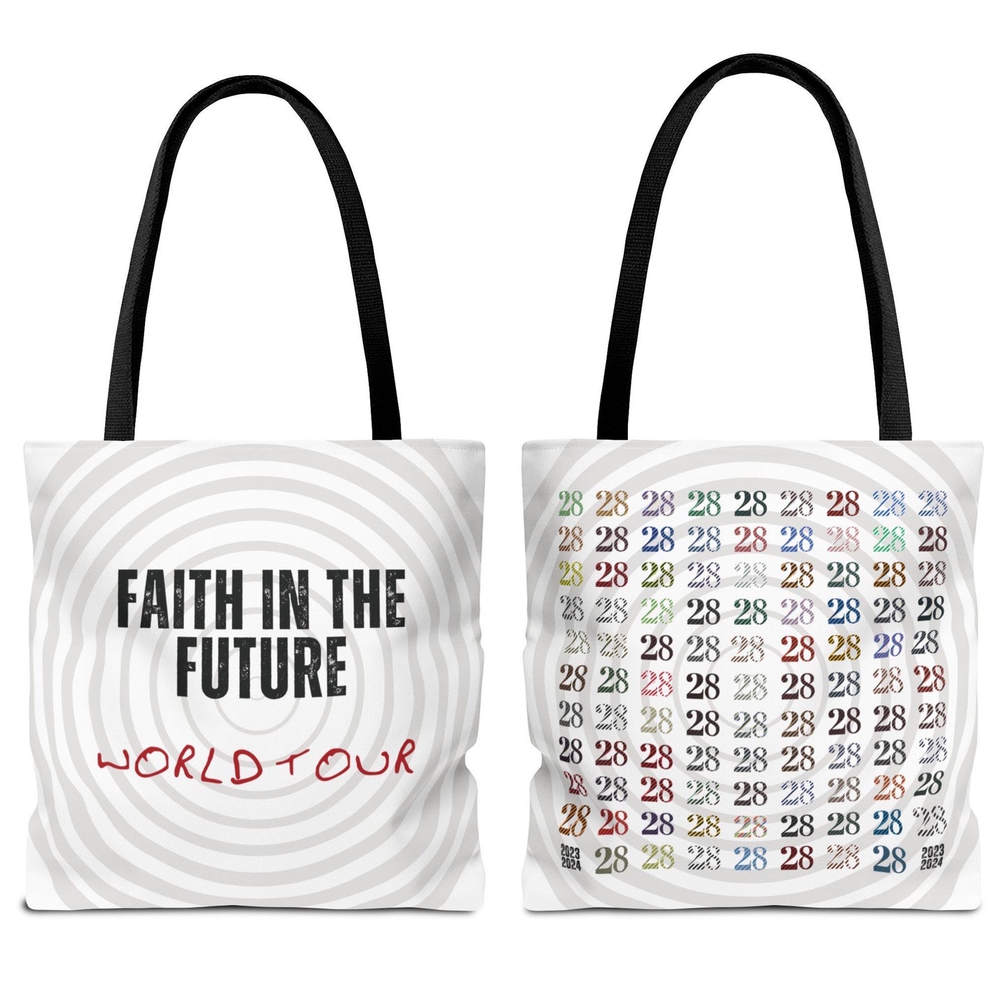 FITF 28 Tote bag | Faith In The Future World Tour | 3 Sizes