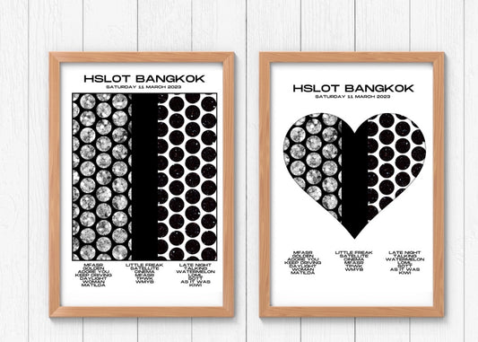 Love On Tour - HSLOT 2023 Bangkok Show Poster Print - 2 styles | 3 sizes